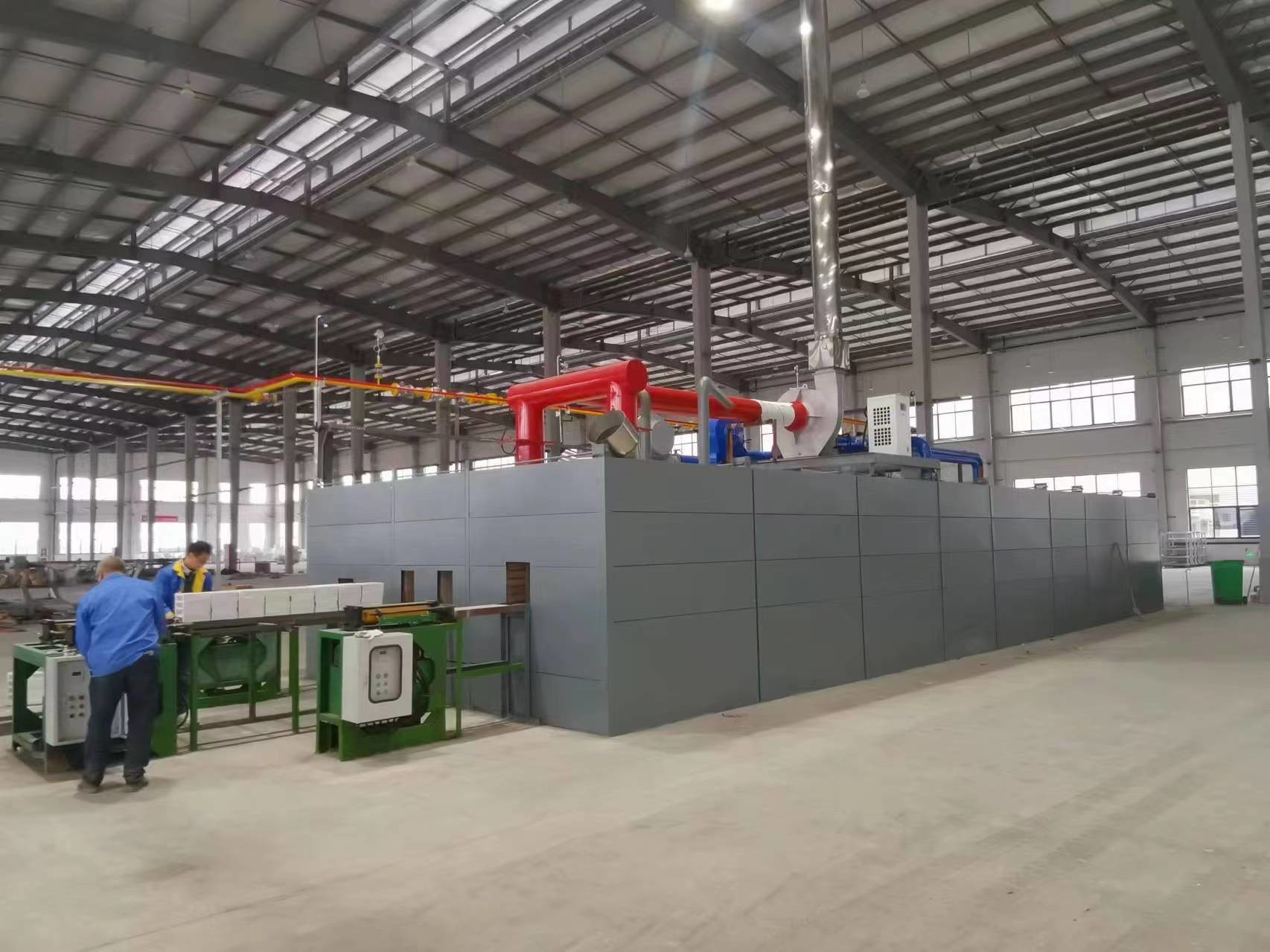 Catalyst Manufacturing Push Plate Kiln Specialized Heating For Catalysts
