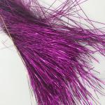Brown Colored Plastic Shredded Tissue Paper For Gift Baskets PE Metallic