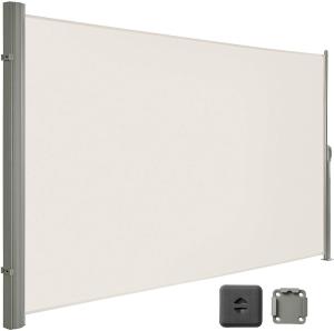 Quality Aluminum Patio Privacy Screen Retractable Side Awning Outdoor Side Shade Privacy Fence with waterproof UV resistant wholesale