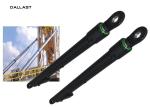 Long Stroke Hydraulic Lift Cylinder Flange 8 Inch Stroke Welded Hoist