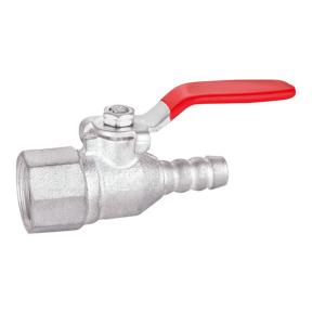 3/8 NPT Brass Ball Valve Nickel Surface Forged Iron Pipe Ball Valve