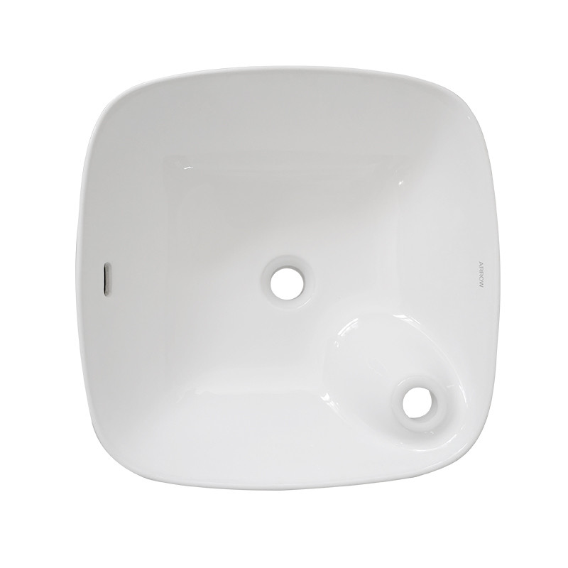 Vanity Basin Toilet Ceram Glazed Square Hand Wash Basins Bathroom Sanitary Ware China Manufacturer
