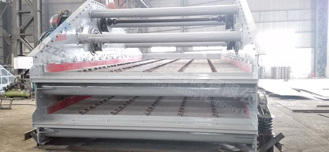 Cement Plant Sand Dewatering Screen PU Material Single Layer High Capacity