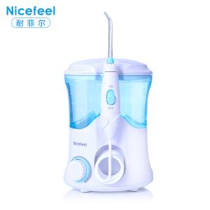 Quality ABS Cordless Nicefeel Water Flosser 1400mAh 300ml 4 Hours Charging Time wholesale