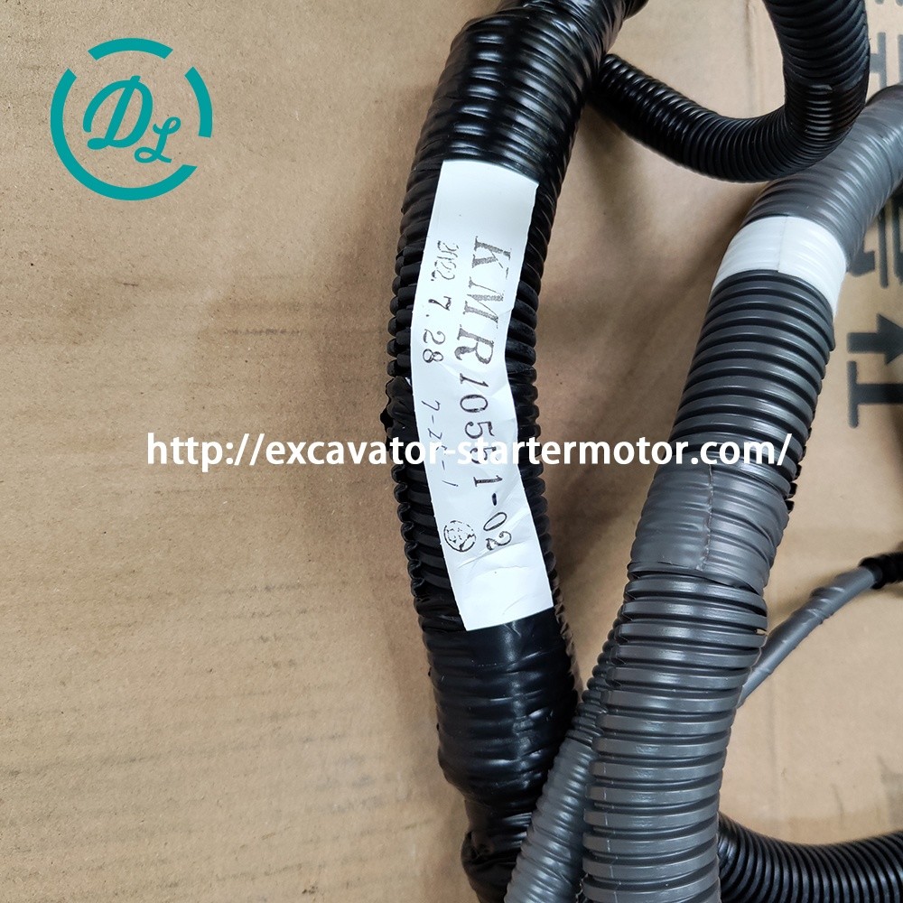 Upper Wire Harness KRR10551 KMR10551 Excavator Spare Parts Sumitomo