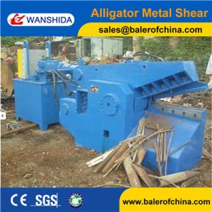Quality WANSHIDA factory Alligator Scrap metal Shears For metal recycling yards and steel factory wholesale