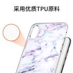 Geometric Marble Phone Case Water Color Light Weight For Iphone XS