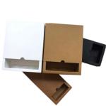 Ivory Paper Kraft Corrugated Box For Jewellery Watch ISO9001 ISO14001 certificat