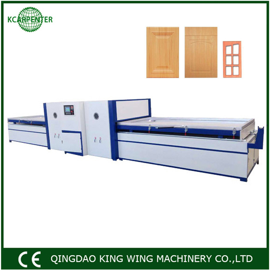 Cabinets Wardrobes Vacuum PVC Membrane Press Machine