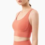 Shock Absorber Run Womens Sports Bra Nylon Naked Feeling Cross Back