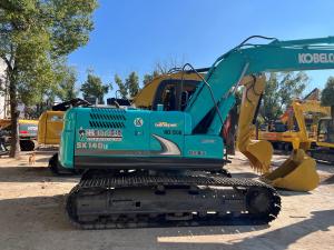 Quality Second Hand Excavator Kobelco Sk140lc 8 Crawler Excavator Crane Weight 13.3t wholesale