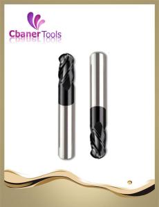 Quality Solid Carbide HRC45 4Flutes carbide ball nose end mills wholesale