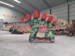 Quality Jurassic Alive Museum Lifesize Dinosaurio Animatronic Stegosaurus wholesale