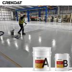 Anti Fading Water Based Epoxy Floor Coating Hygienic Surface