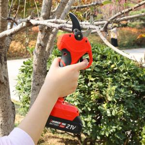 Quality Portable Cordless Progressive Battery Powered Garden Scissors Electric Brushless Fruit wholesale