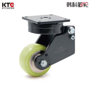 Quality Industrial AGV 4 Inch Polyurethane Wheels 400kg High Temperature Resistant wholesale