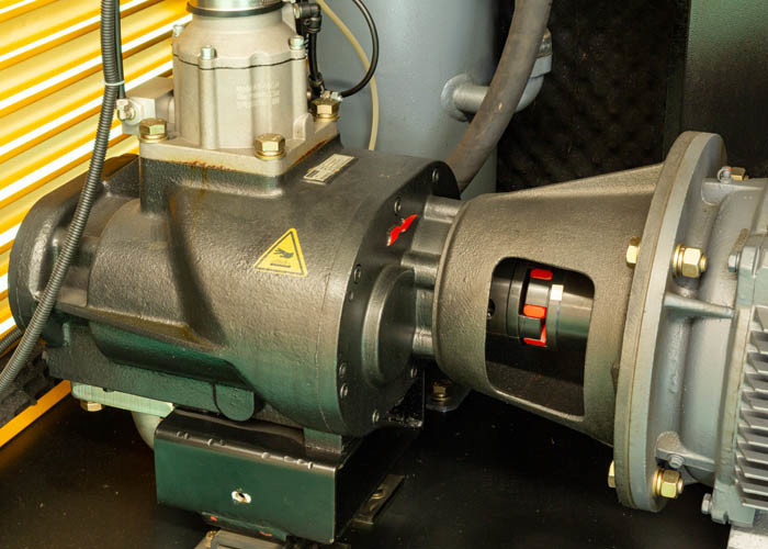 Energy Saving 60hp VFD Air Compressor PM Motor Air Cooling Stationary Type