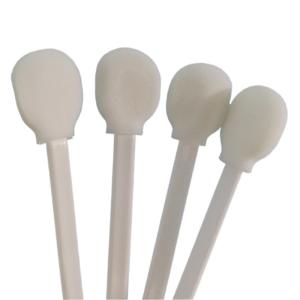 Quality Round Sponge Head Sterile Esd Cleanroom Cleaning Swabs Solvent Foam Tipped Swab wholesale