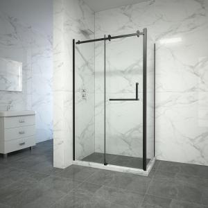 Quality Stainless Sliding 8mm Tempered Glass Shower Door 1800X1950mm wholesale
