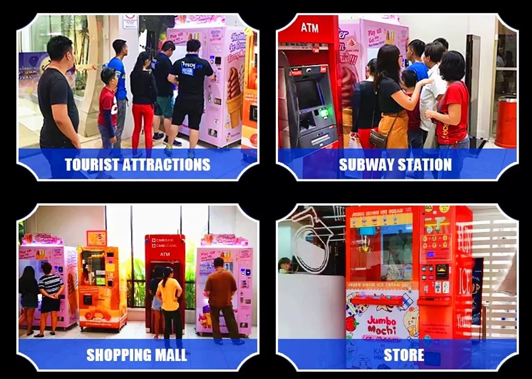 110V Ice Cream Vending Machine
