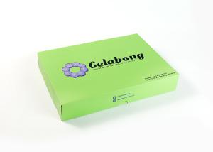 China Mattle Lamaniation Foldable Packaging Box Colorful Paper Packing 6cm Width on sale