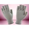Buy cheap Nylon Knitted Working Hands Gloves Half Fingerless With Customized Dots from wholesalers