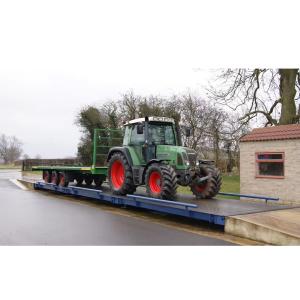 Quality High Accuracy 50ton 3x12m Truck Scale Weighbridge , Public Weigh Scales U Beam wholesale