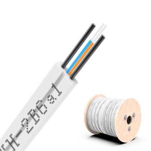 Quality GJXH-2B6 Indoor Drop Cable FTTH Fiber Optic Cable PVC / LSZH wholesale