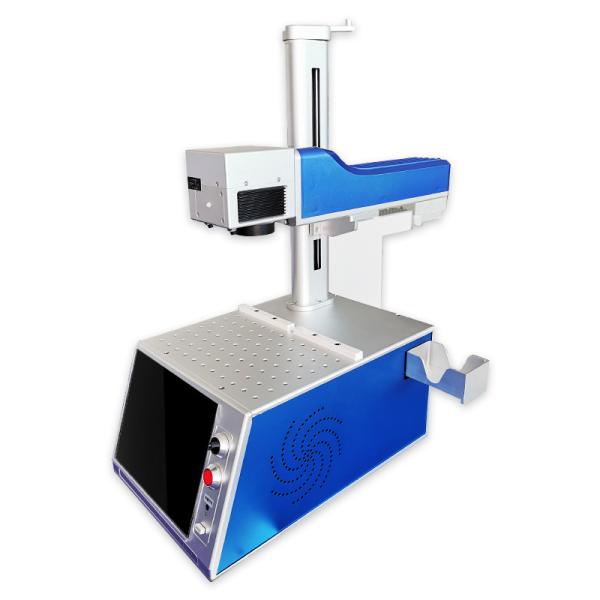 28 KG Weight Portable Fiber Laser Marking Machine 20w 30w 50w RAYCUS Cnc Desktop