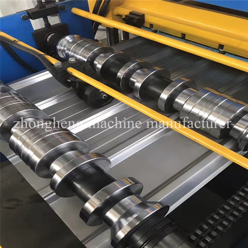 Steel Fascia Roof R Panel Roll Forming Machine With PLC Control