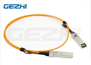 Quality Hot Pluggable 10G SFP+ AOC Cable Active Optical Cable OM2 Length 1m wholesale
