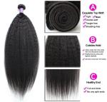 Yaki Straight Indian Natural Looking Hair Weft 10-30Inch Cheap Extensions Hair