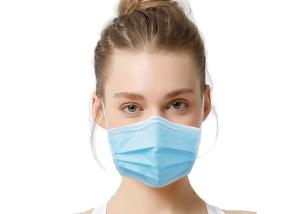 Quality Eco - Friendly Disposable Medical Mask Softness Moderate Single Use wholesale