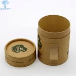 Customized Printed 1.2mm Kraft Round Cardboard Box Offset Printing