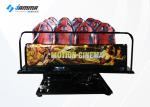 Indoor Equipment 12 Seats 5D Cinema Theatre With 19 Inch Screen 220V