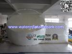 Waterproof Round Inflatable Bubble Tent For Outdoor Exhibition , Single Layer