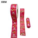 Polyamide Sausage Casings Caliber 60mm Customized Logo Flexography Printing