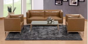 Quality Modern PU leather China reception office sofa wholesale