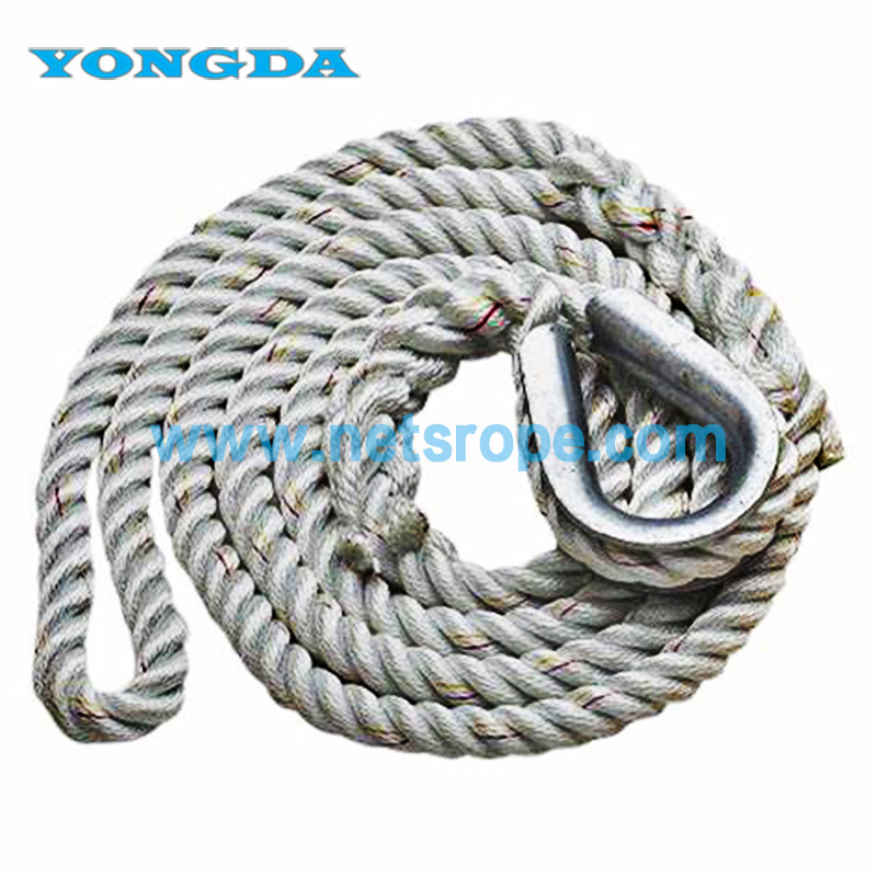Durable 20mm 3 Strand Twisted Enduring Nylon Ropes For Mooring/Rescue/Towing Sold By Metre For The European Market