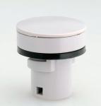 Light Grey Plastic Vent Plug Protective Vent Valve Durable For Lead Acid Battery
