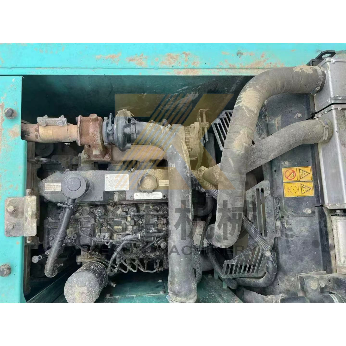 Used Japan 13Ton Kobelco SK130 Excavator with Hydraulic Valve
