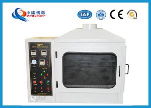 Quality AC 220V 50Hz Flammability Testing Equipment , Combustion Test Equipment wholesale