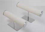 Round Rod Store Display Props Stand With Steel Base For Watch / Jewelry /