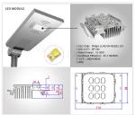 8m 60W Street LED LightAll in One Integrated Lighting 30W Solar Street Light LED