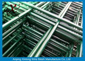 Quality RAL Colors Double Wire Fence / Garden Security Fencing For Home Iron Rod Material wholesale