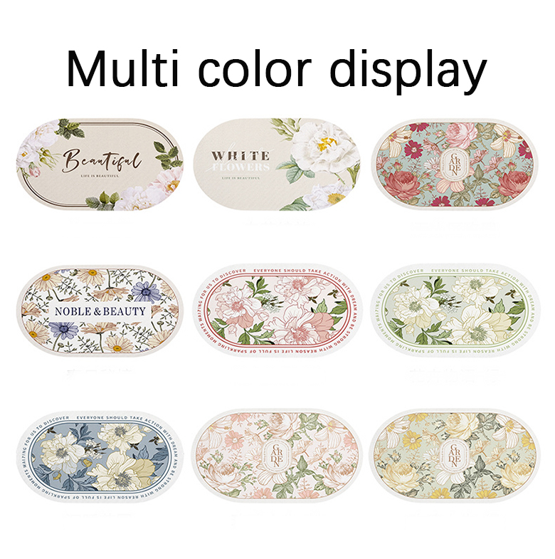 Customized Non Slip Water Absorbent Rugs Bathroom Floor Mat Set with Diatomite Bath Mat