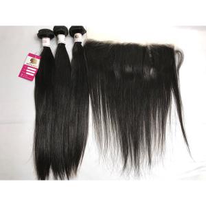Quality No Chemical 100% Brazilian Virgin Hair Remy Straight Hair Weave Extension wholesale