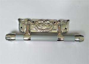 China Silver Coffin Swing Handle With Customized Pictures European Style on sale