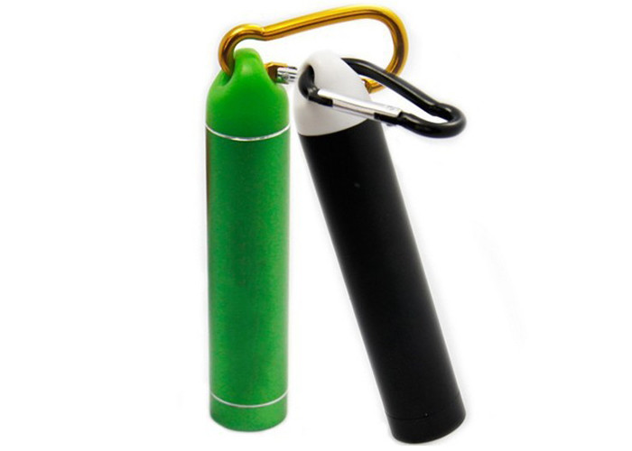 Short Circuit Protection Cylinder Shape Power Bank Easy Carry Metal Case