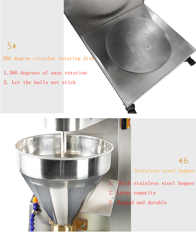 1000*400*400mm Automatic Fish Ball Production Line Stainless Steel